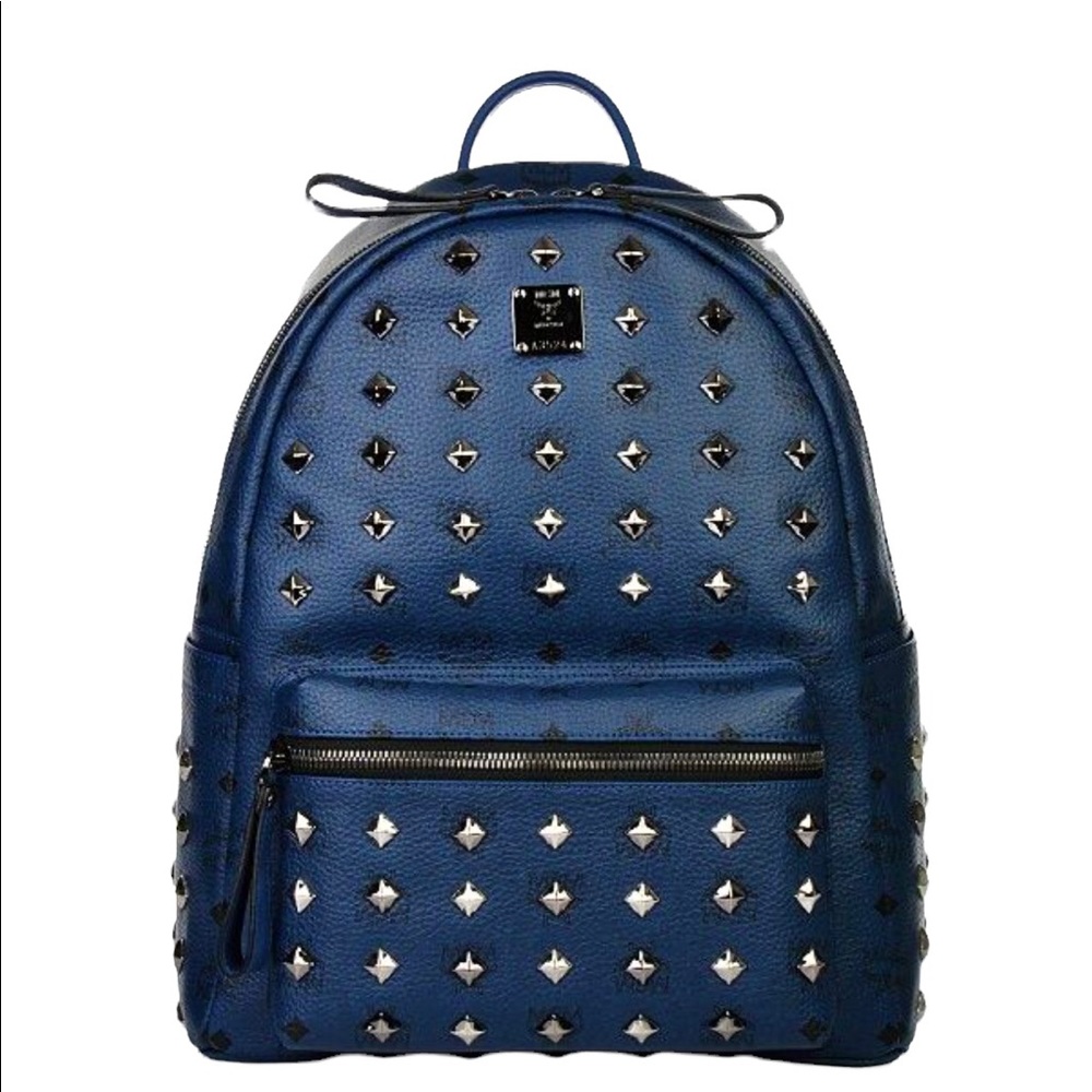 MCM Vintage Studded Stark Backpack